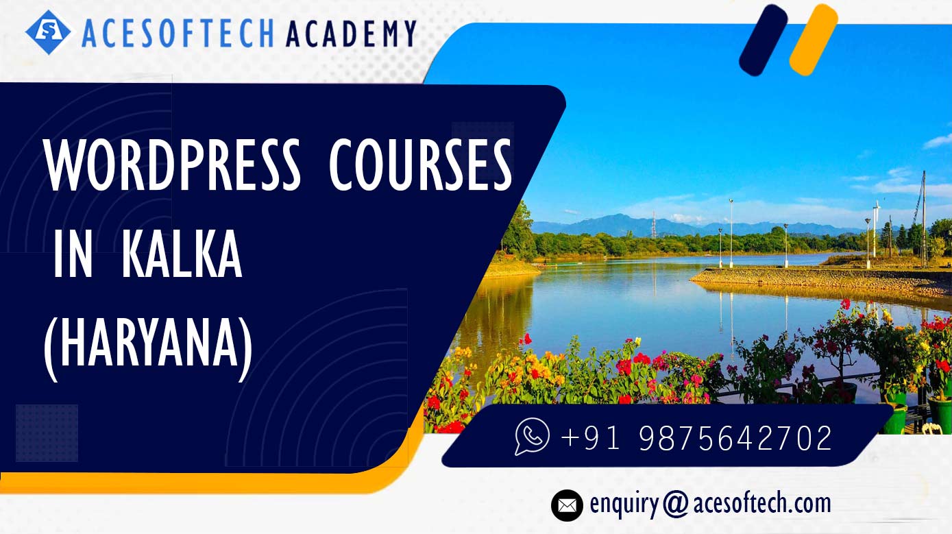 WordPress Course Training Institue in Kalka