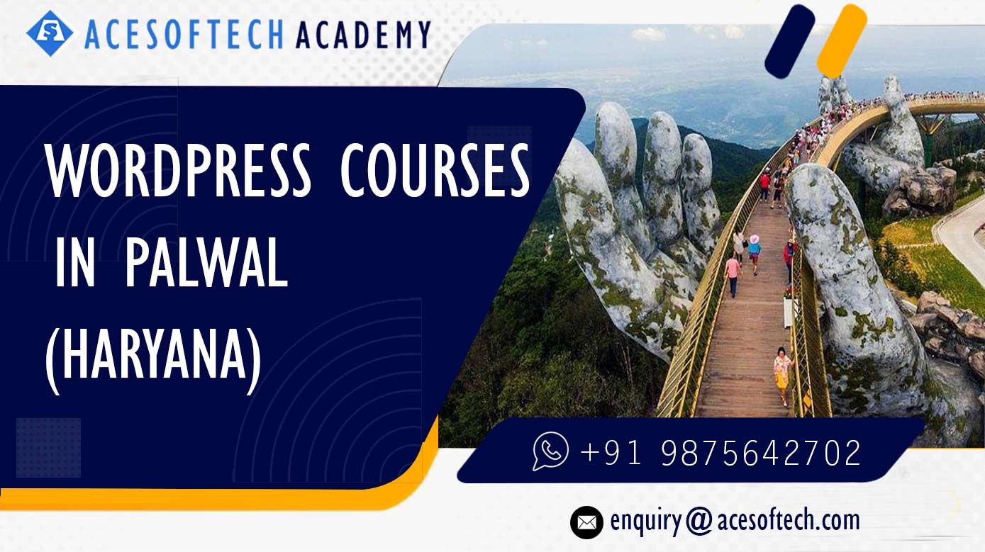 WordPress Course Training Institue in Palwal