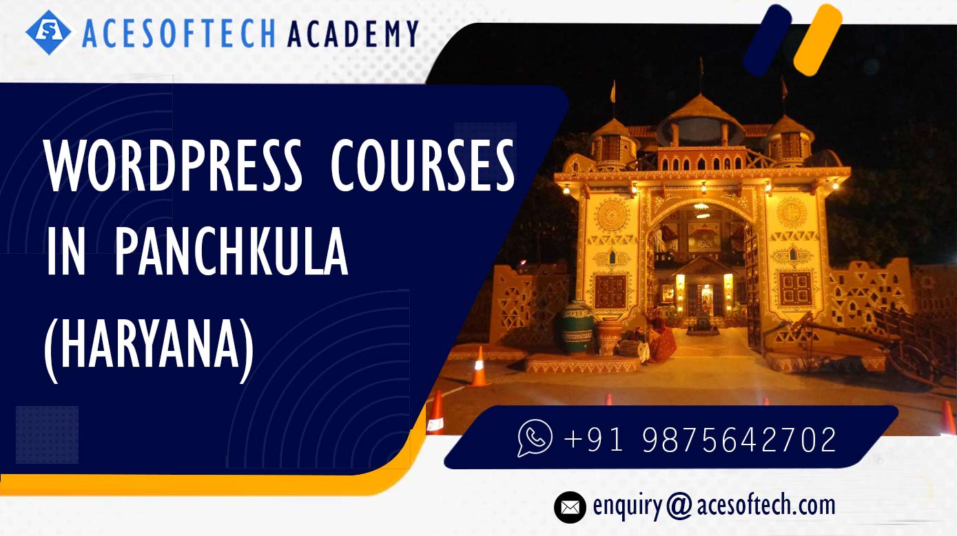 WordPress Course Training Institue in Panchkula
