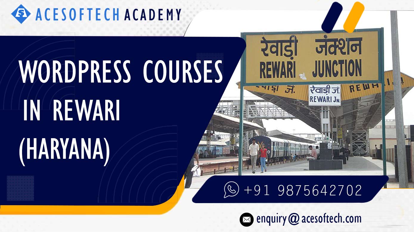WordPress Course Training Institue in Rewari