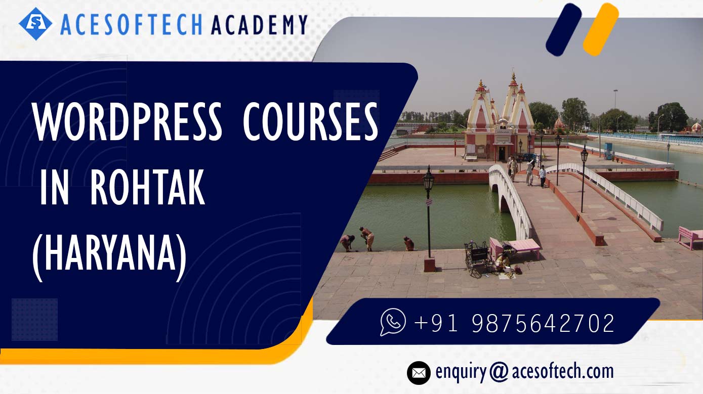 WordPress Course Training Institue in Rohtak