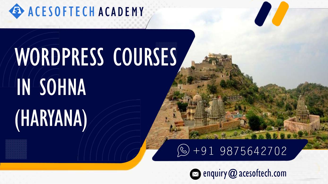WordPress Course Training Institue in Sohna