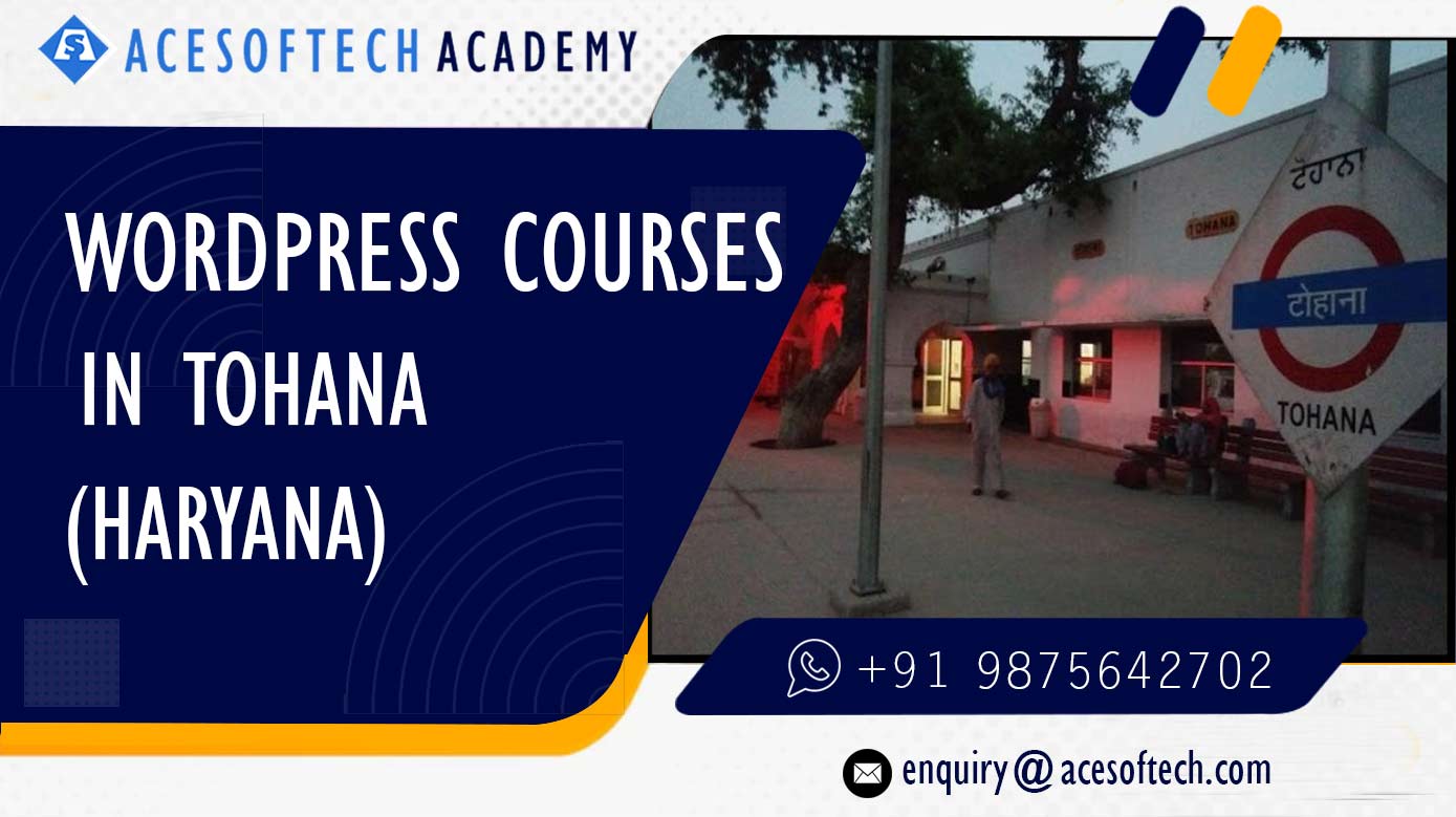 WordPress Course Training Institue in Tohana