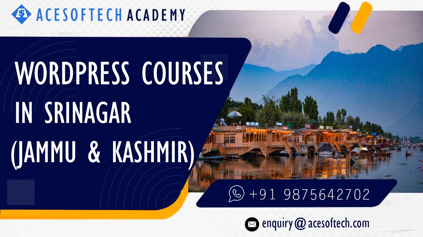 WordPress Course Training Institue in Srinagar