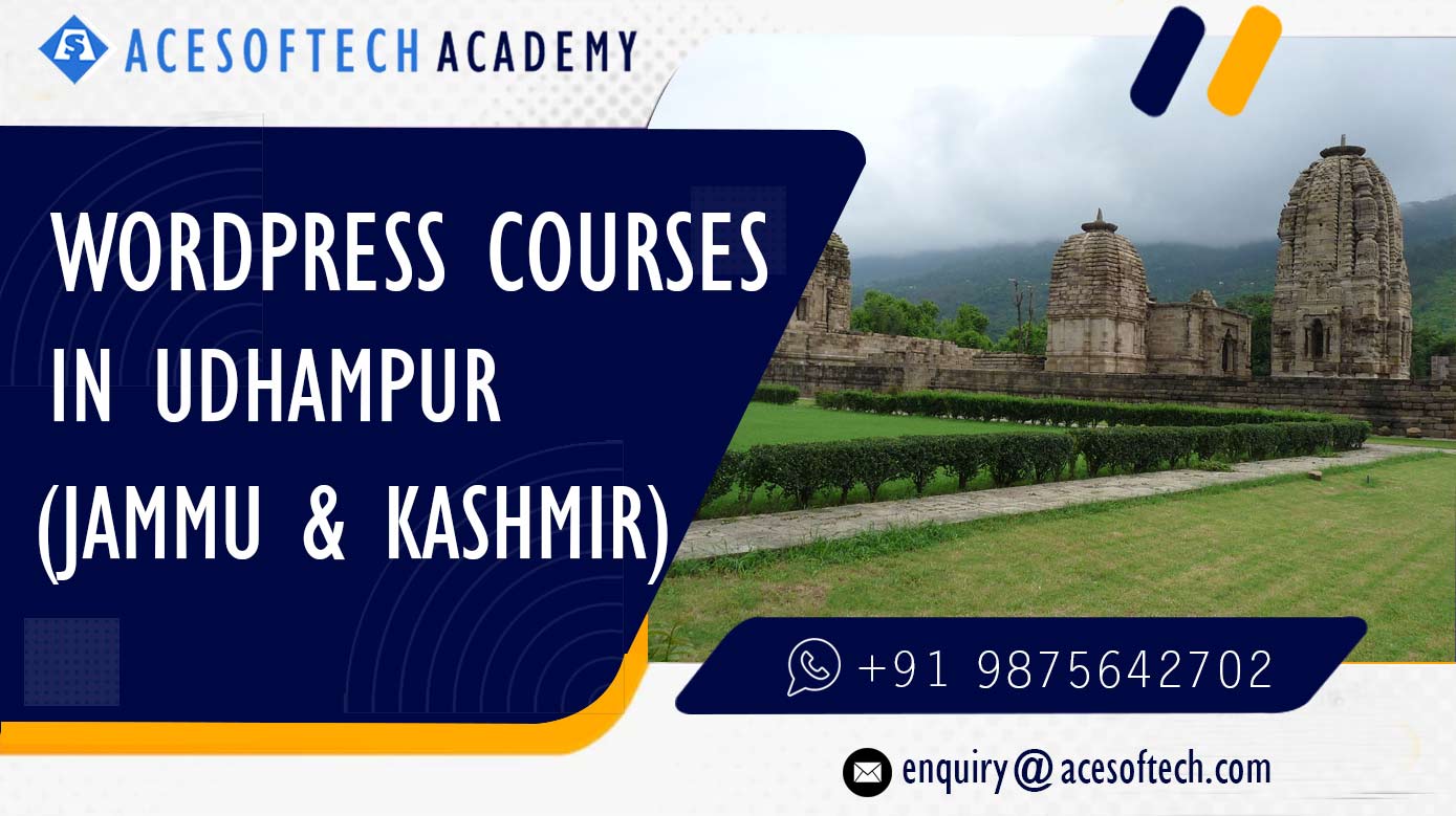 WordPress Course Training Institue in Udhampur