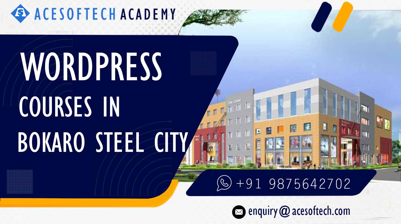 WordPress Course Training Institue in Bokaro Steel City