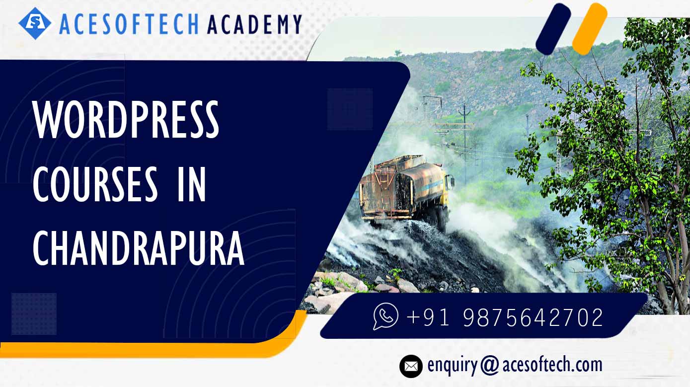 WordPress Course Training Institue in Chandrapura