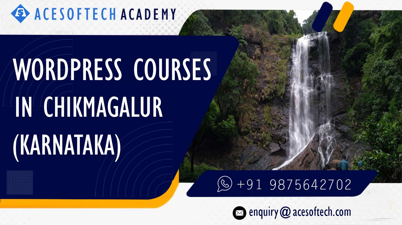 WordPress Course Training Institue in Chikmagalur