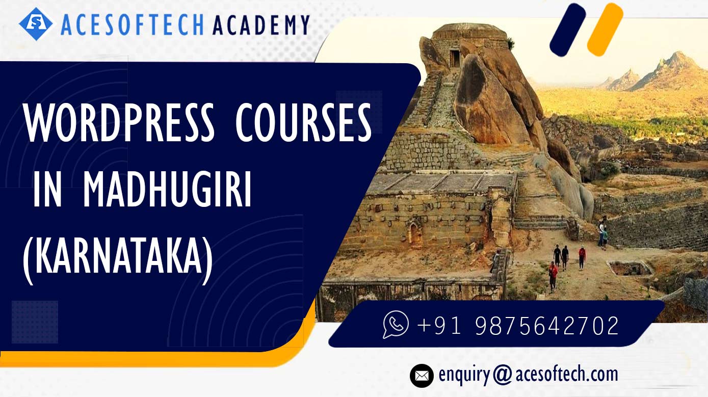 WordPress Course Training Institue in Madhugiri