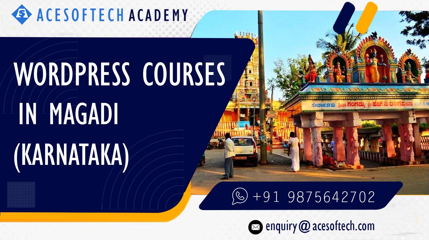 WordPress Course Training Institue in Magadi