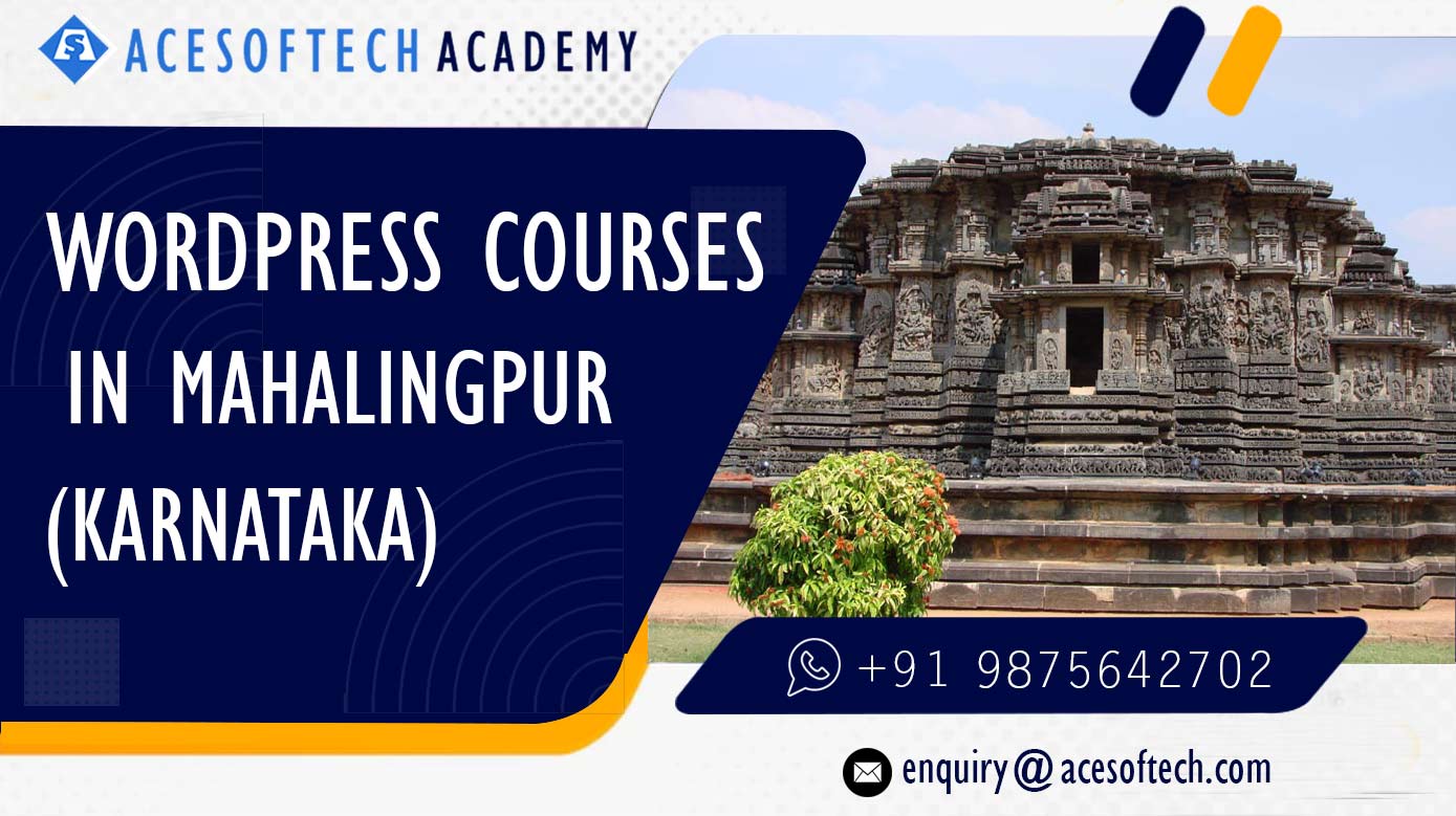 WordPress Course Training Institue in Mahalingpur