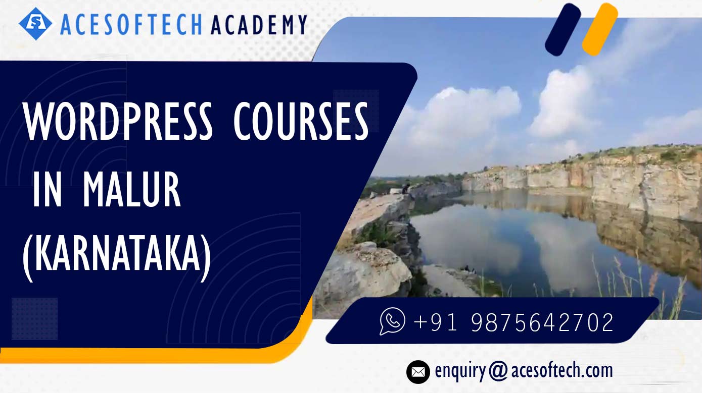 WordPress Course Training Institue in Malur