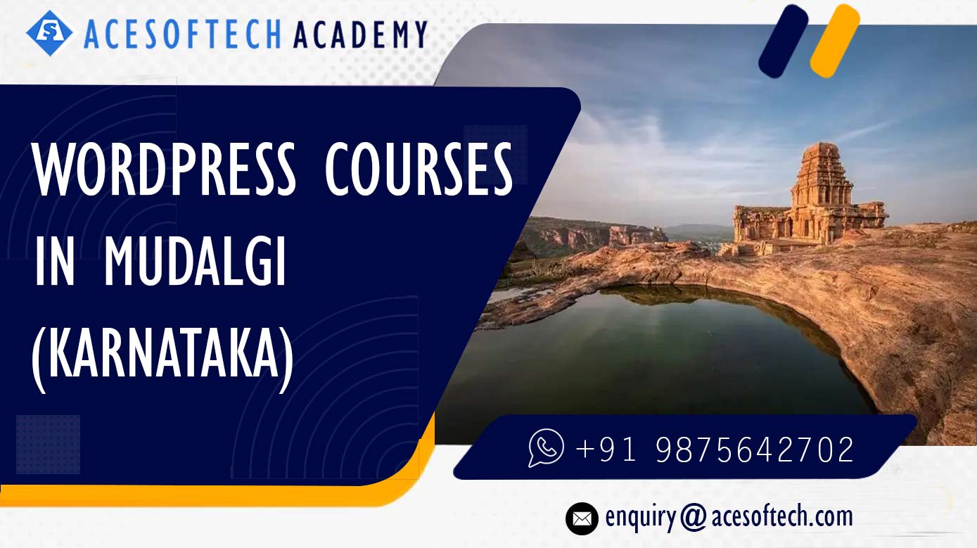 WordPress Course Training Institue in Mudalgi