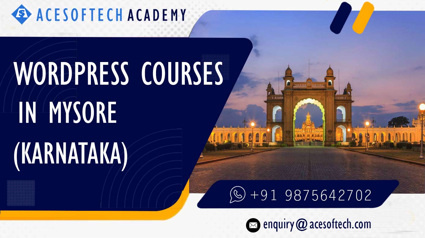 WordPress Course Training Institue in Mysore