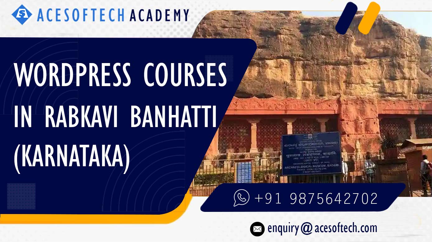 WordPress Course Training Institue in Rabkavi Banhatti