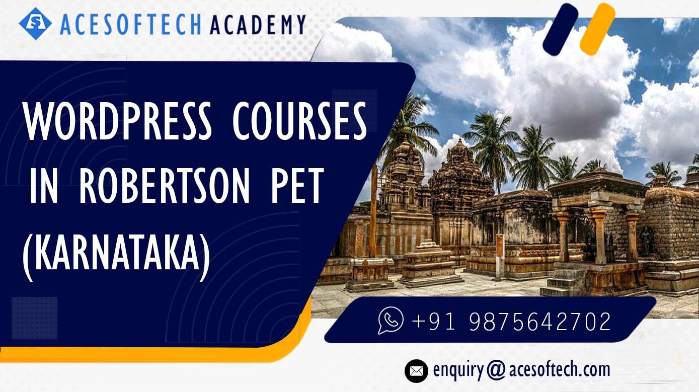 WordPress Course Training Institue in Robertson Pet