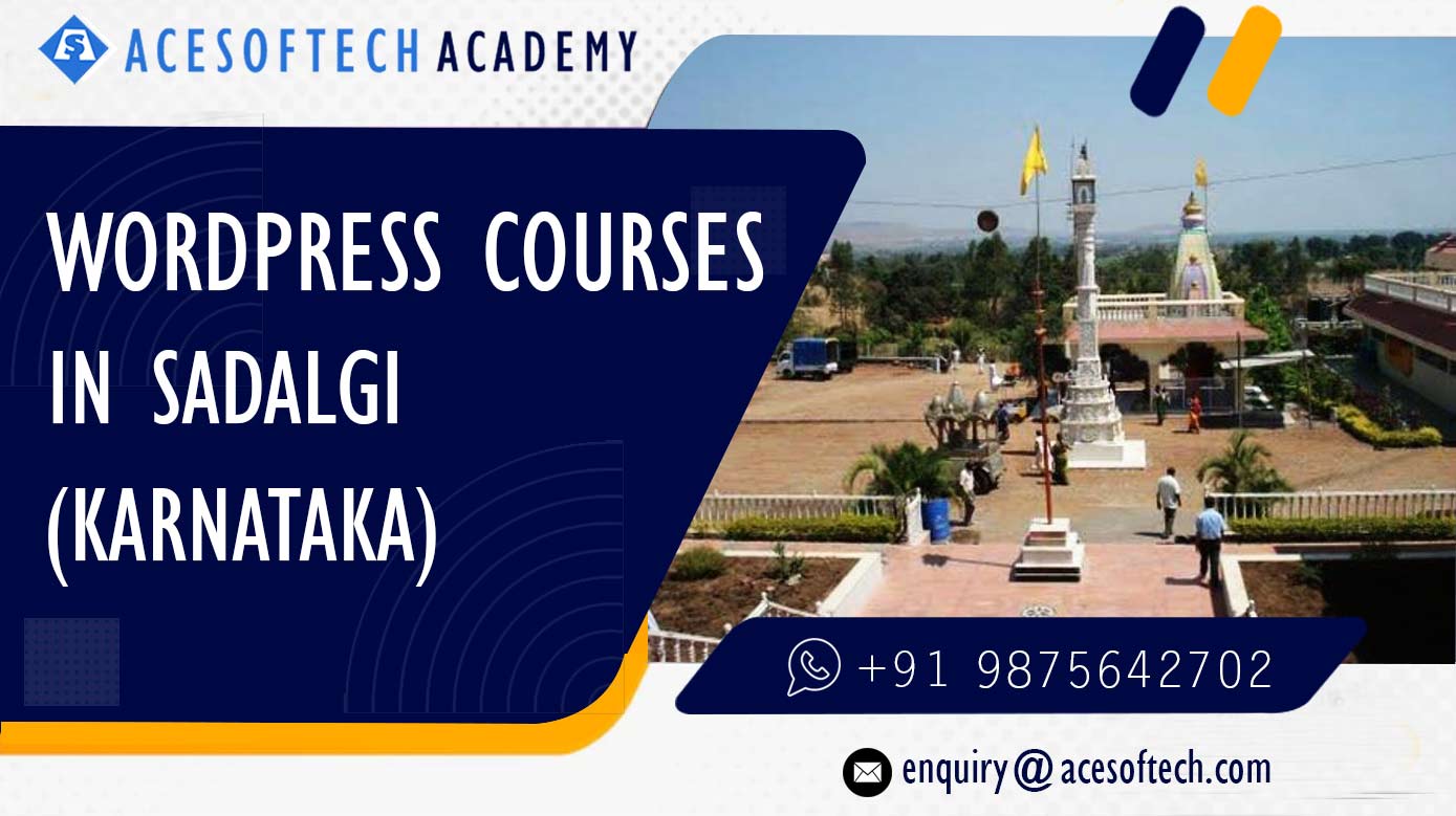 WordPress Course Training Institue in Sadalgi