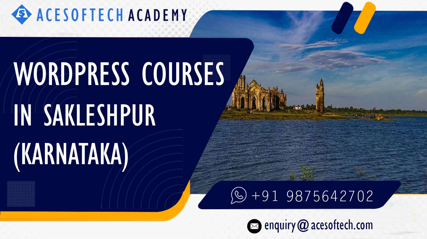 WordPress Course Training Institue in Sakleshpur