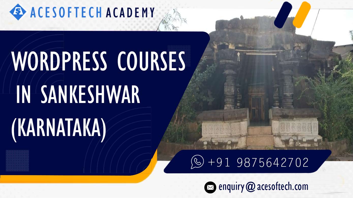 WordPress Course Training Institue in Sankeshwar