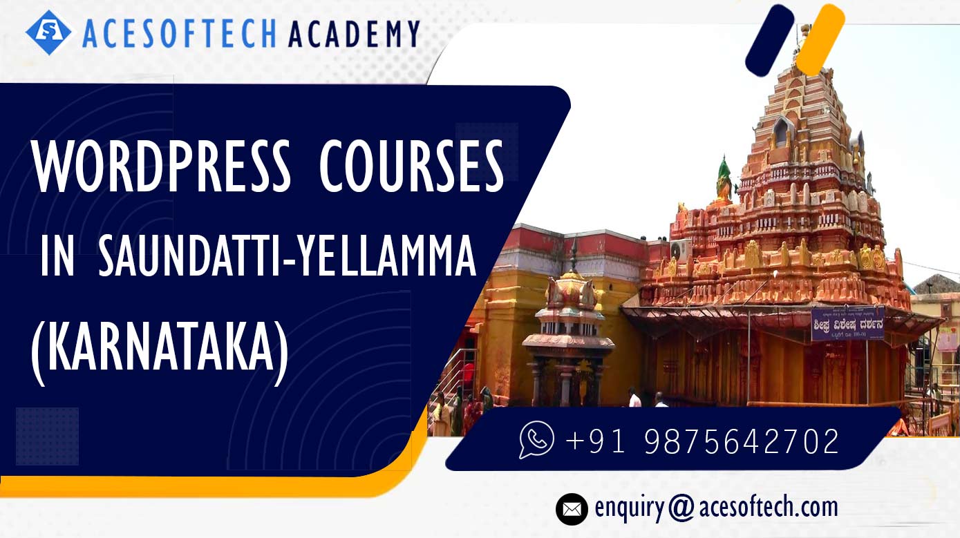 WordPress Course Training Institue in Saundatti-Yellamma