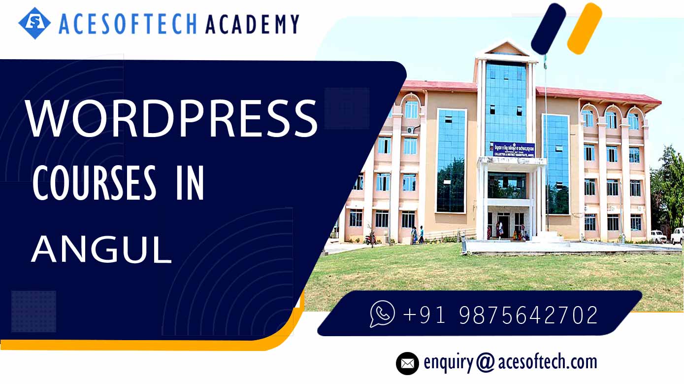 WordPress Course Training Institue in Anugul