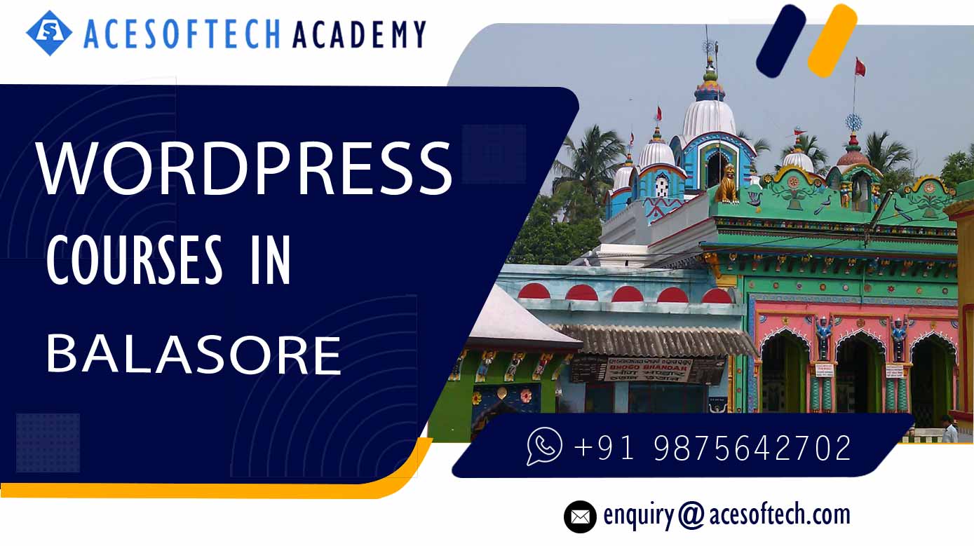 WordPress Course Training Institue in Balasore