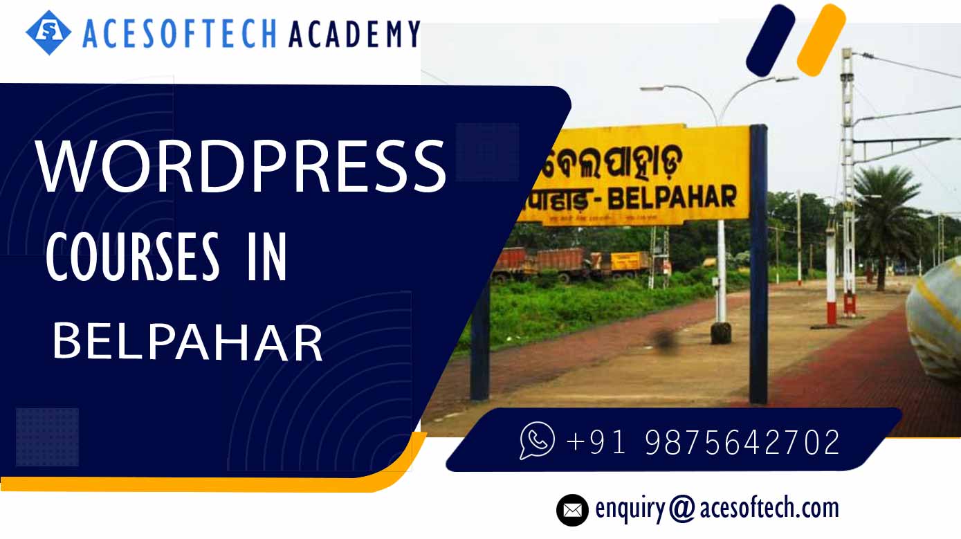 WordPress Course Training Institue in Belpahar