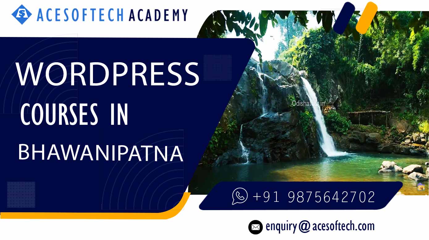 WordPress Course Training Institue in Bhawanipatna
