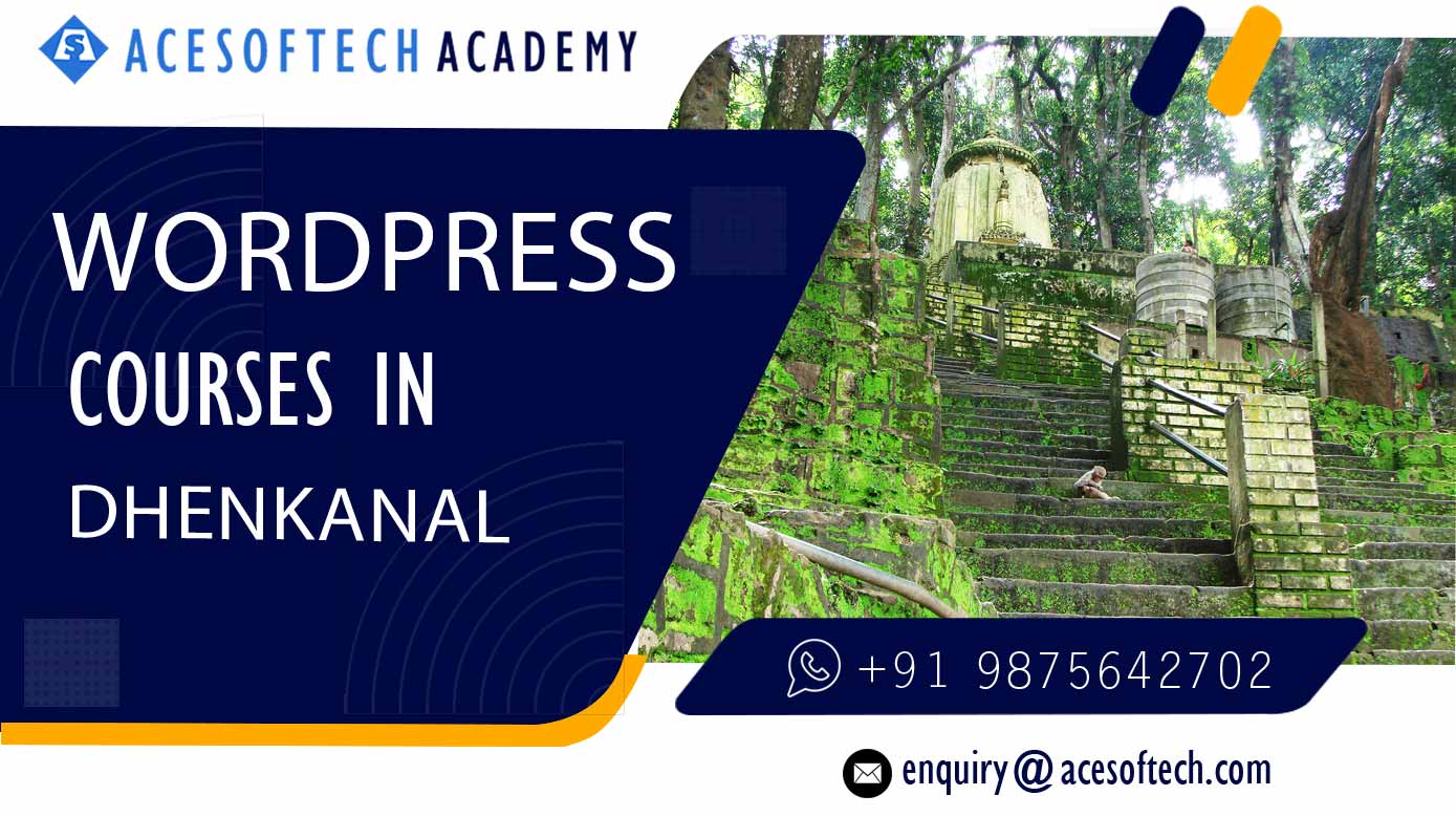 WordPress Course Training Institue in Dhenkanal