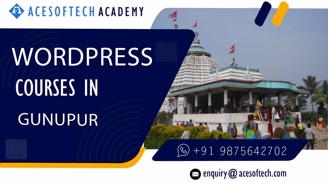 WordPress Course Training Institue in Gunupur