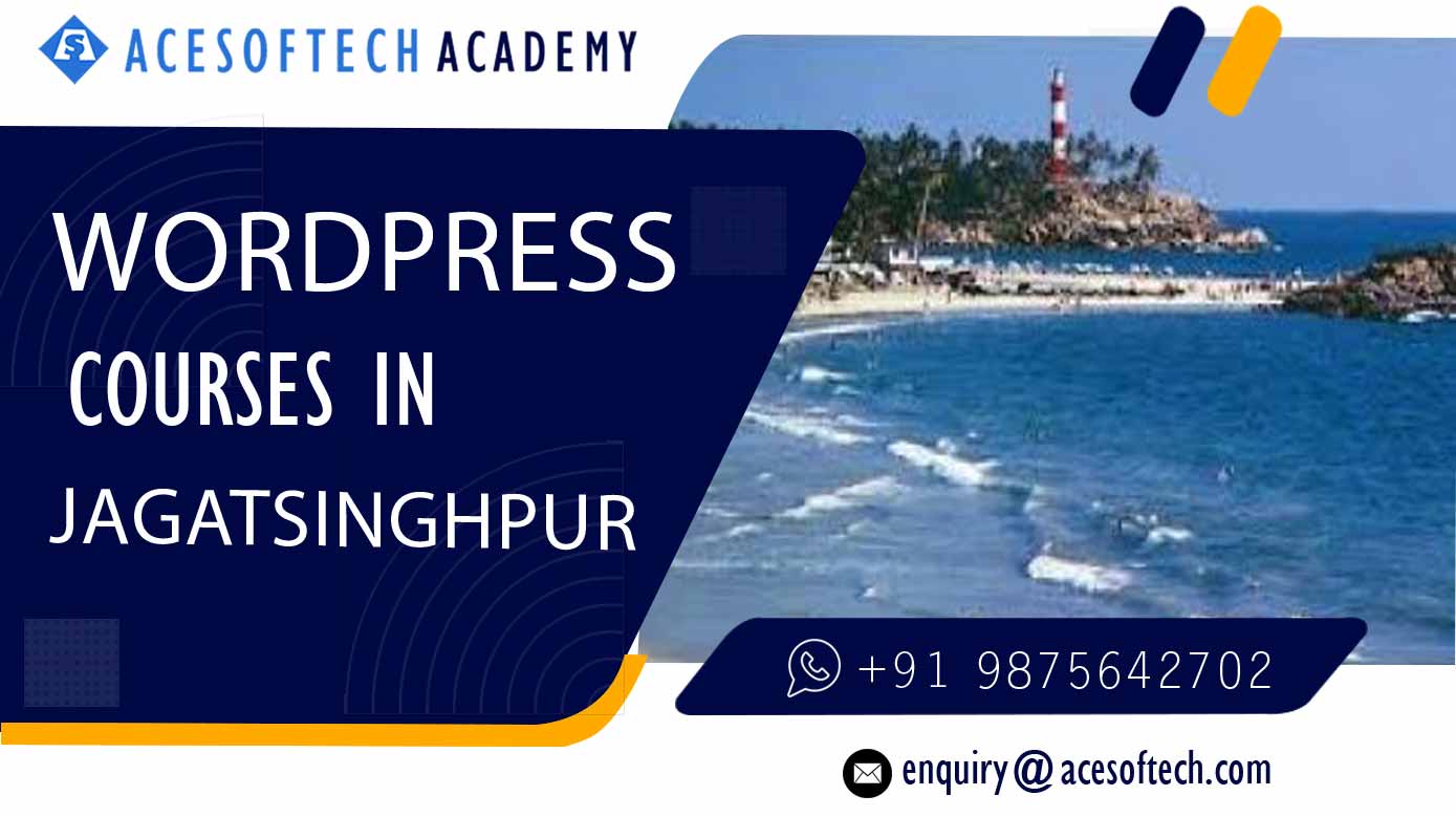 WordPress Course Training Institue in Jagatsinghapur