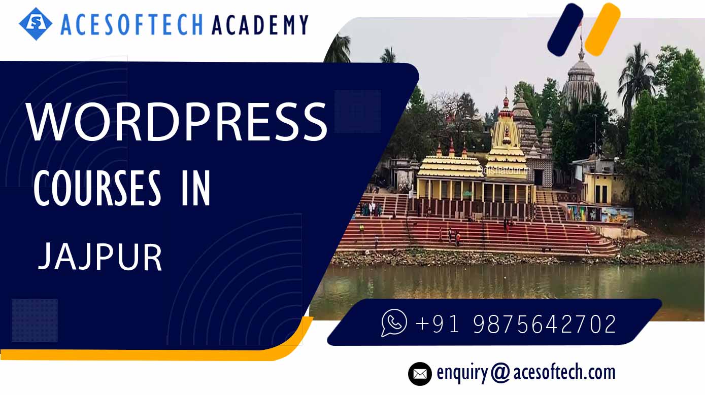 WordPress Course Training Institue in Jajapur
