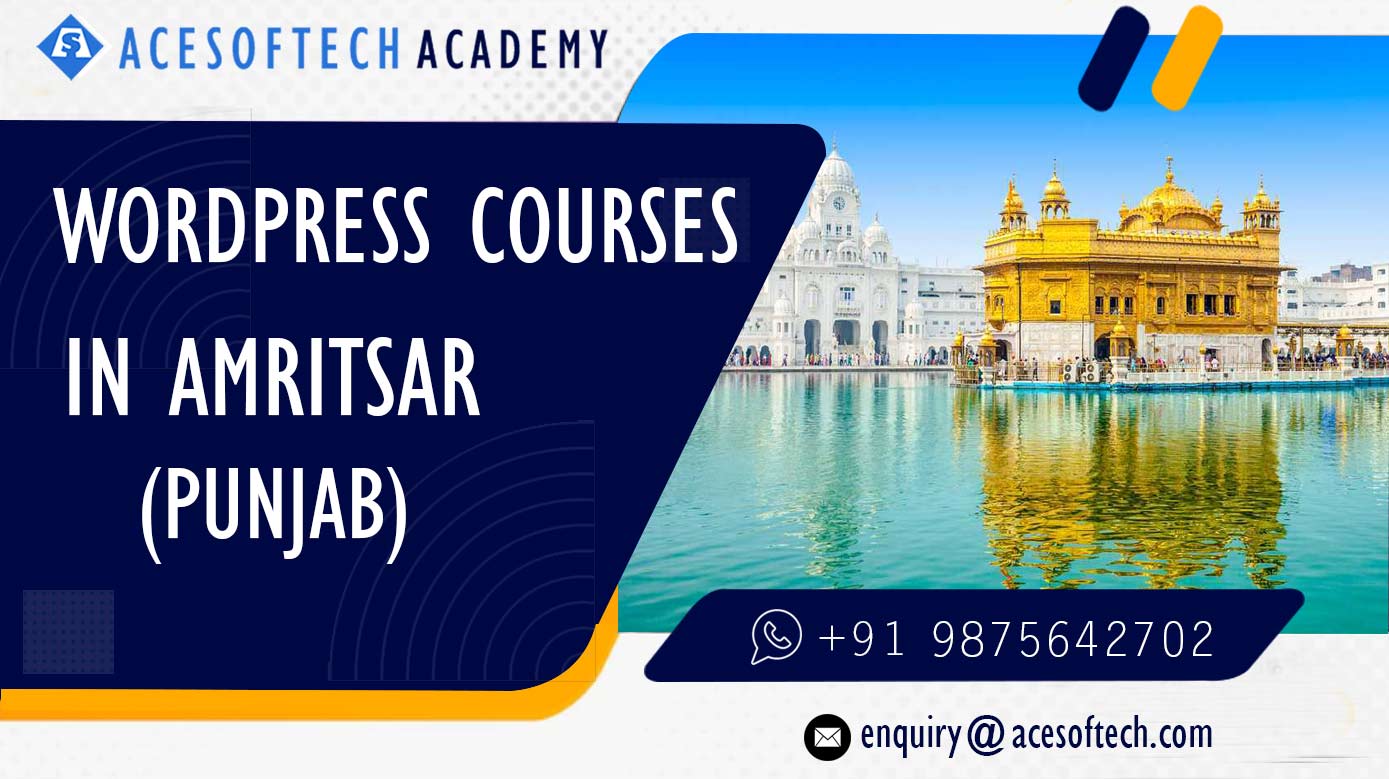 WordPress Course Training Institue in Amritsar
