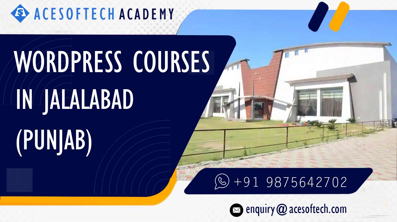 WordPress Course Training Institue in Jalalabad