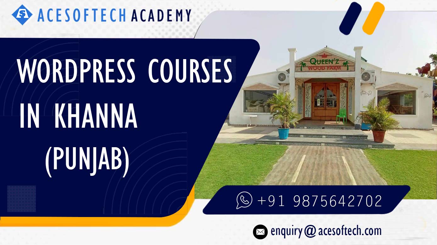 WordPress Course Training Institue in Khanna