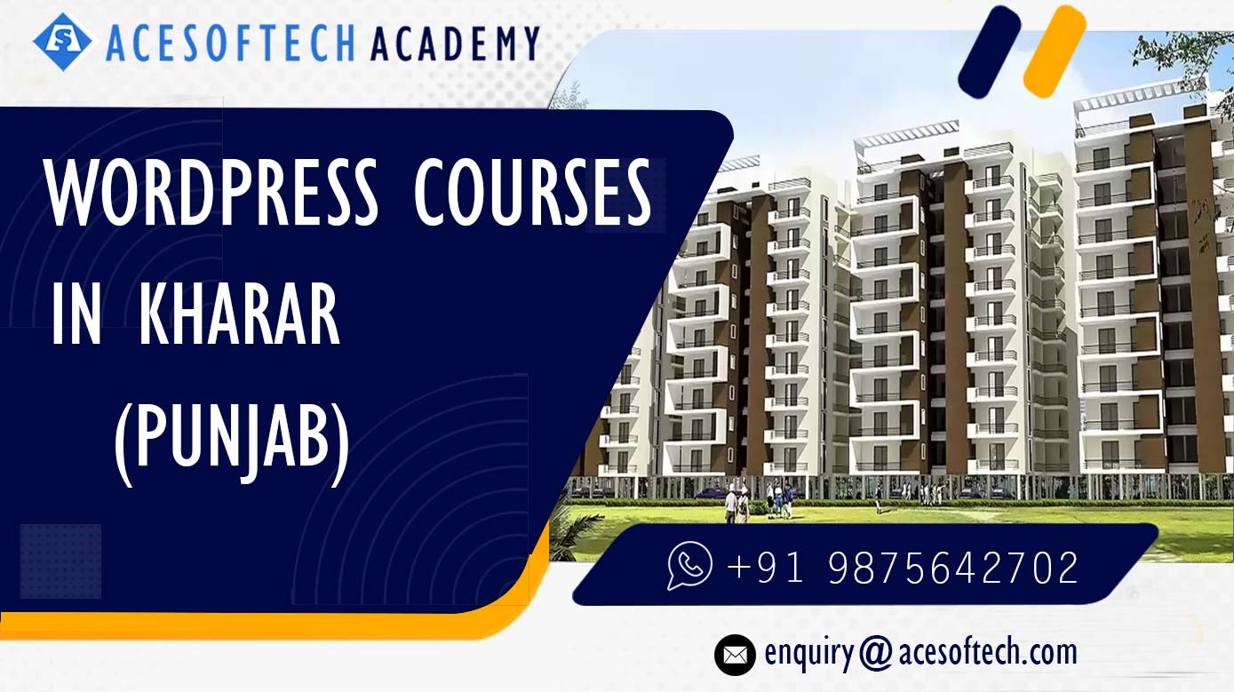 WordPress Course Training Institue in Kharar