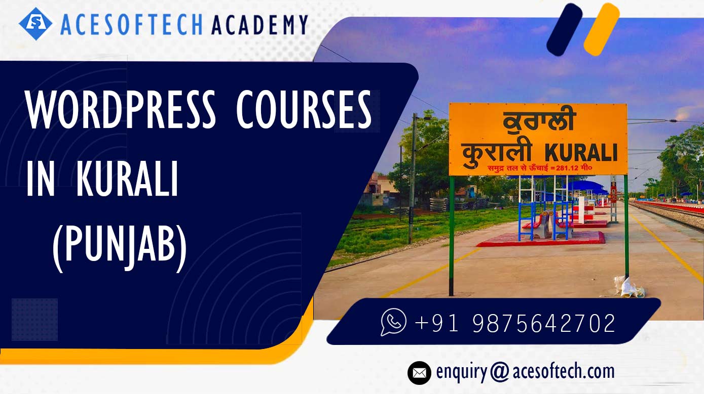WordPress Course Training Institue in Kurali