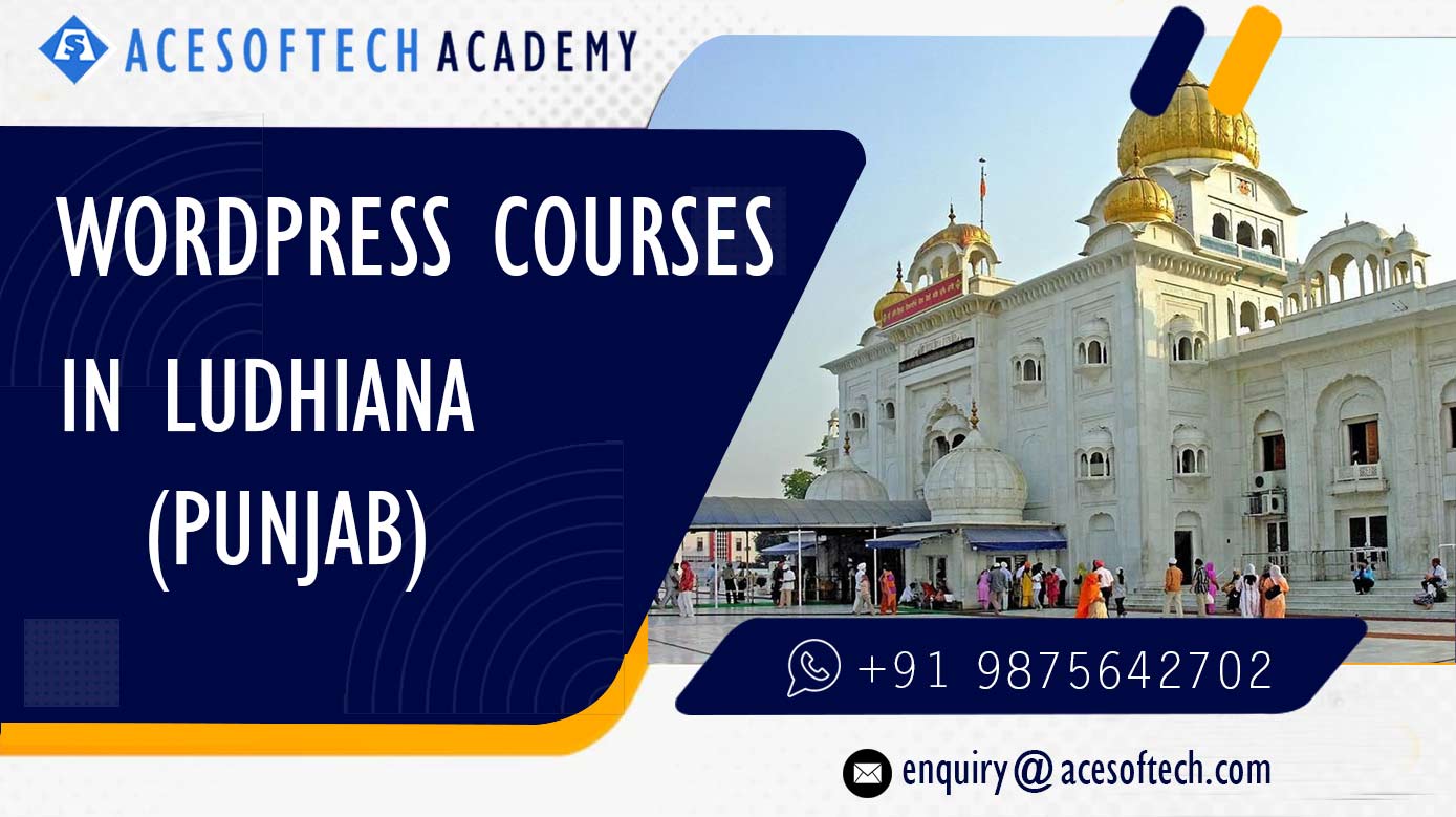 WordPress Course Training Institue in Ludhiana