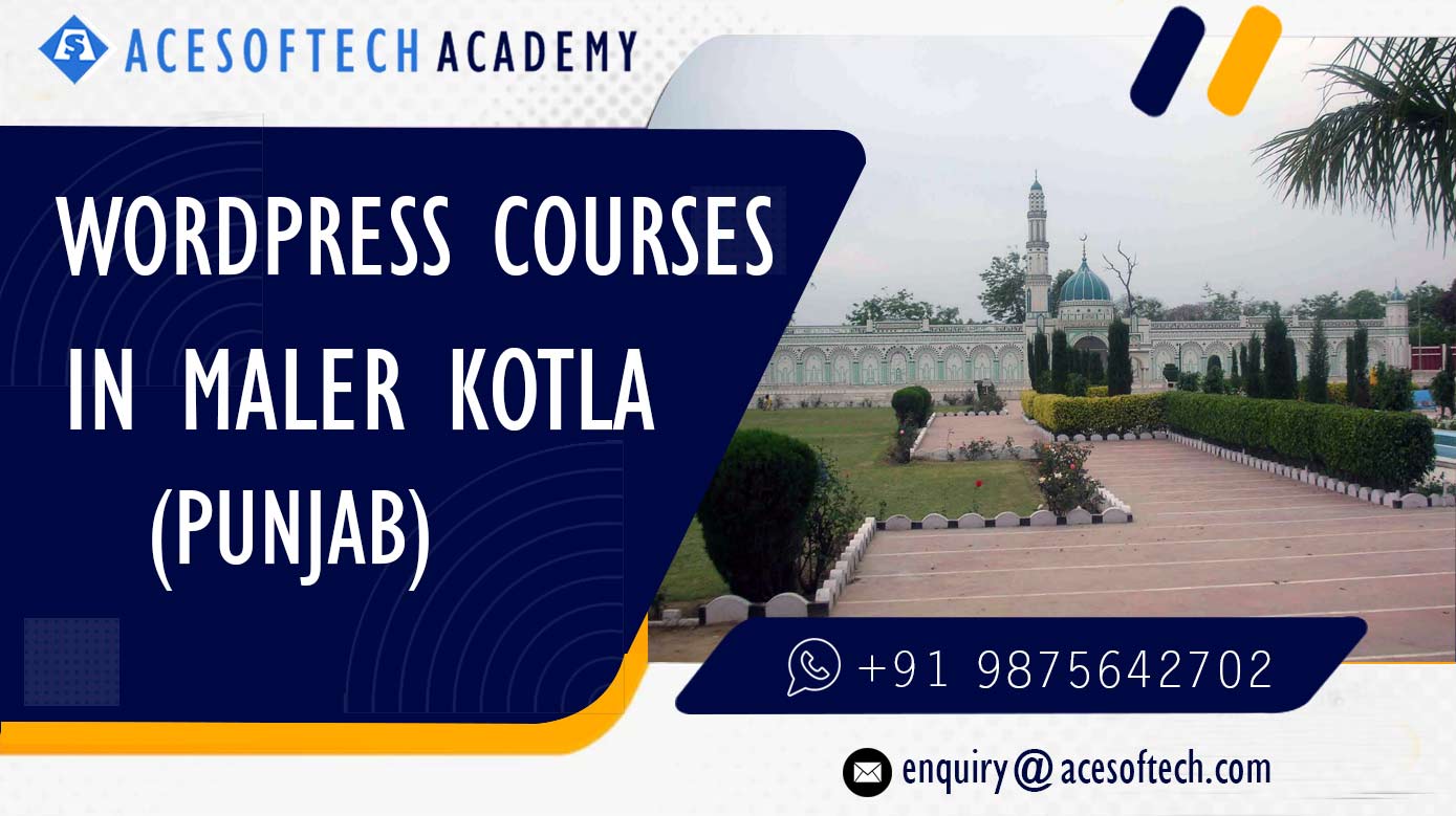 WordPress Course Training Institue in Malerkotla
