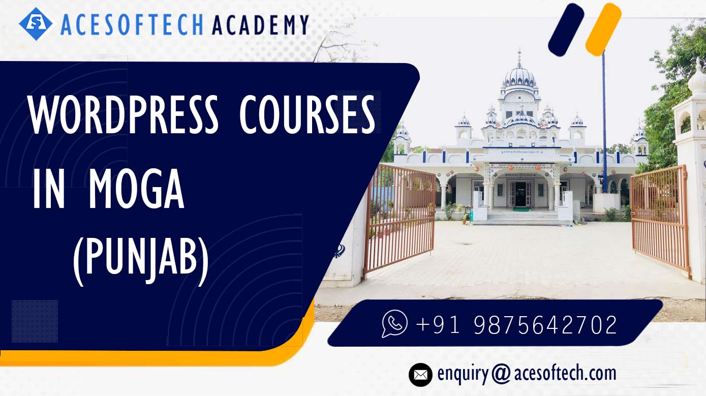 WordPress Course Training Institue in Moga