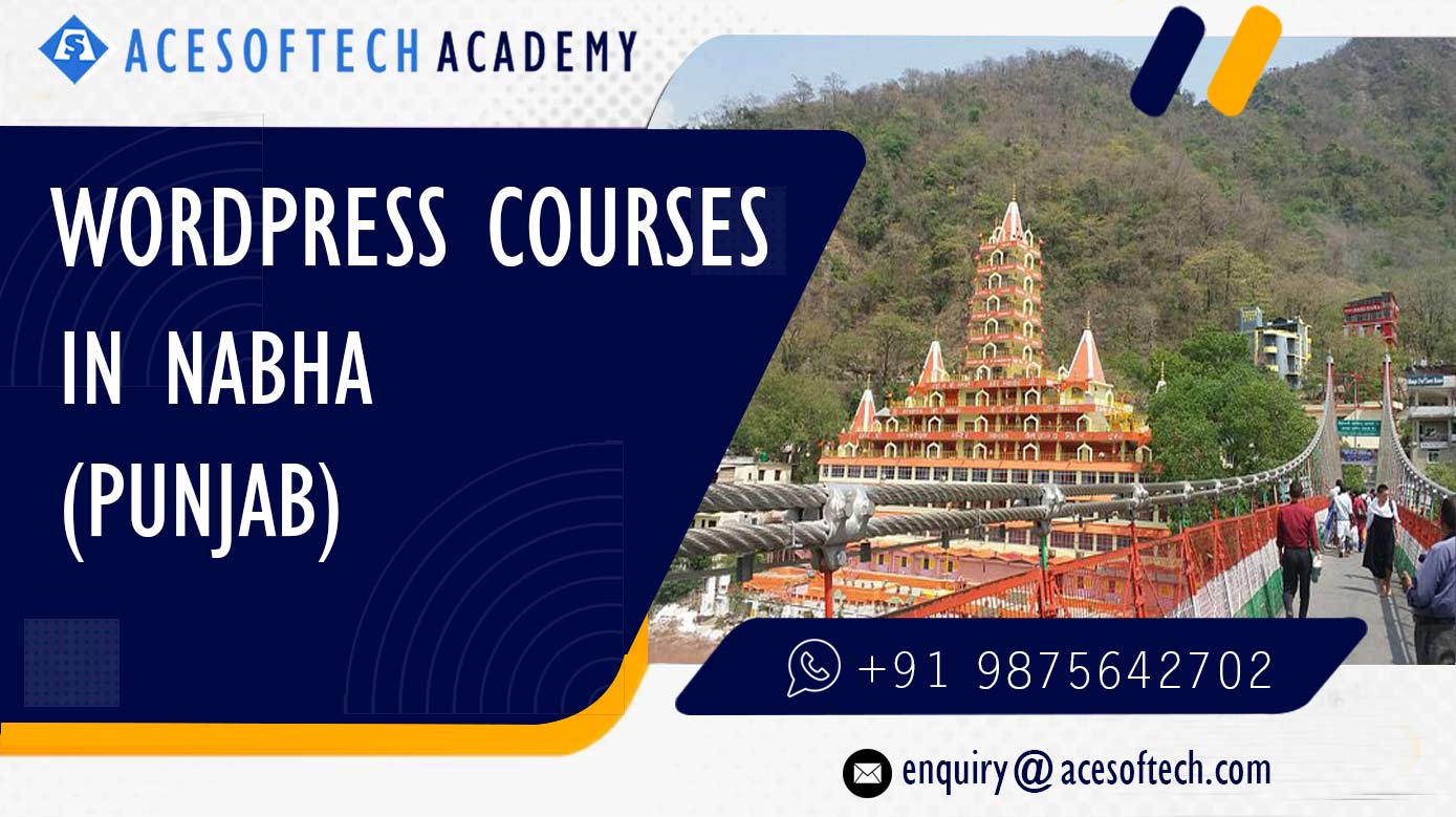 WordPress Course Training Institue in Nabha