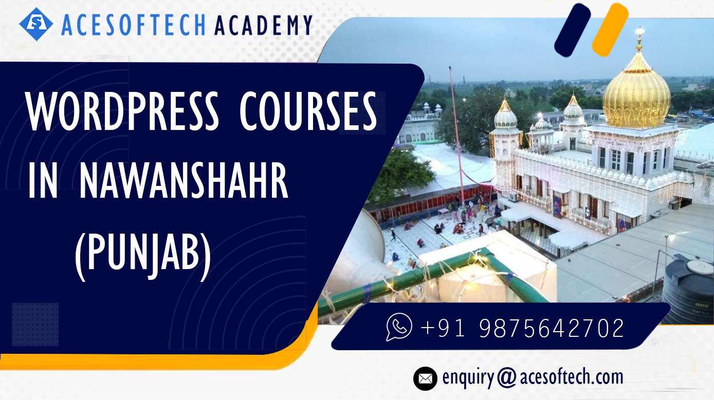WordPress Course Training Institue in Nawanshahr