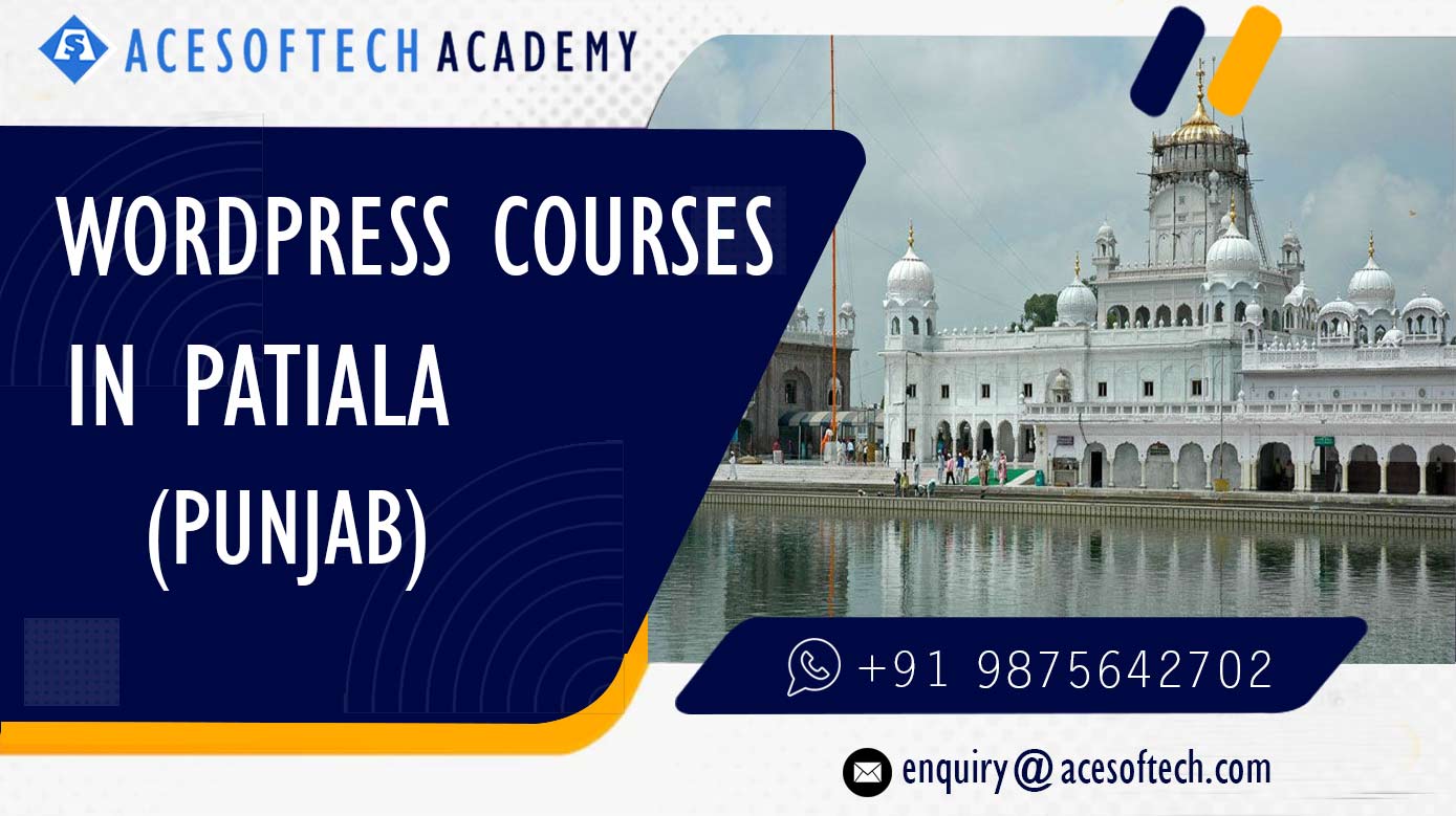 WordPress Course Training Institue in Patiala