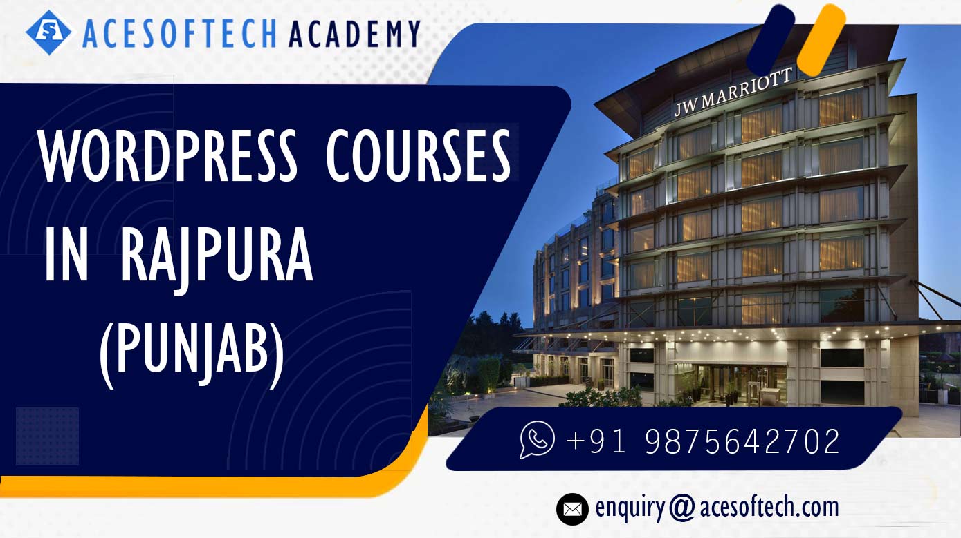 WordPress Course Training Institue in Rajpura