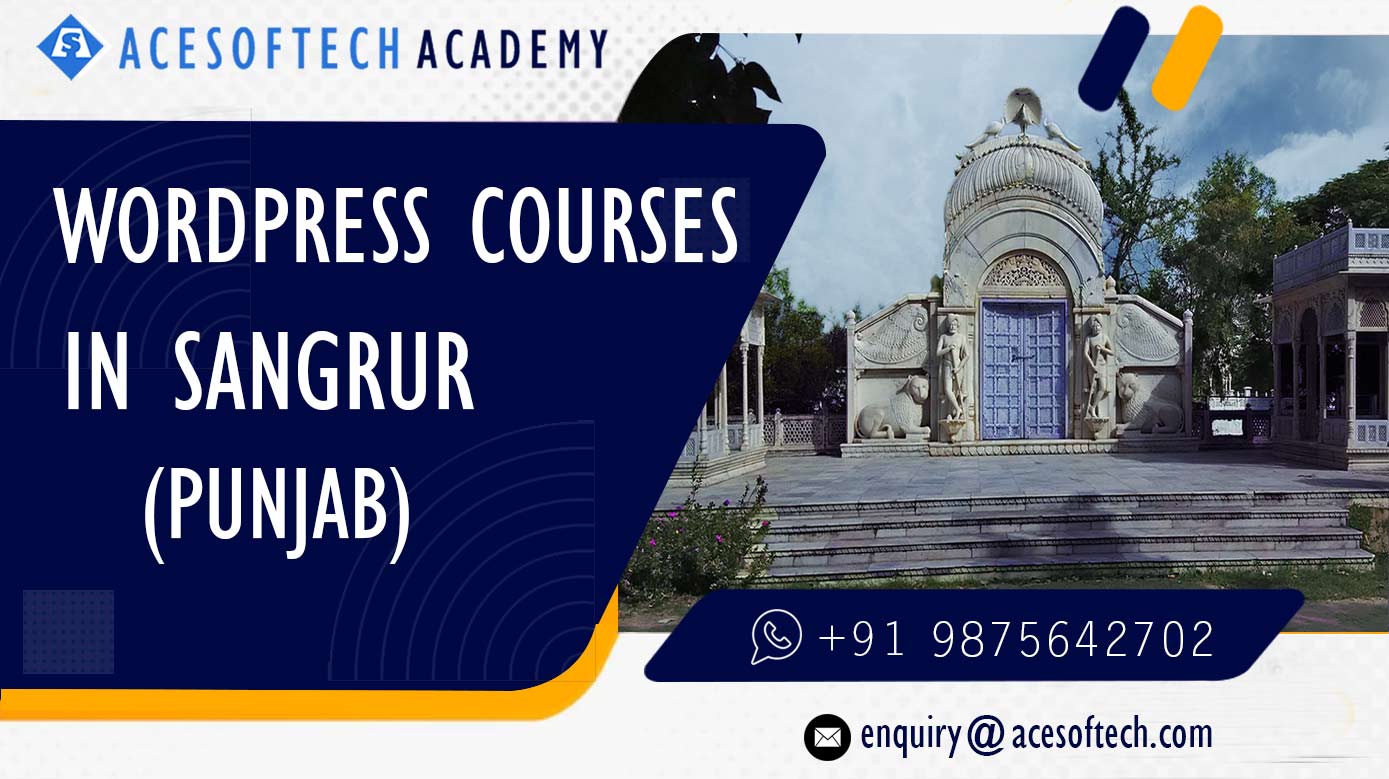 WordPress Course Training Institue in Sangrur