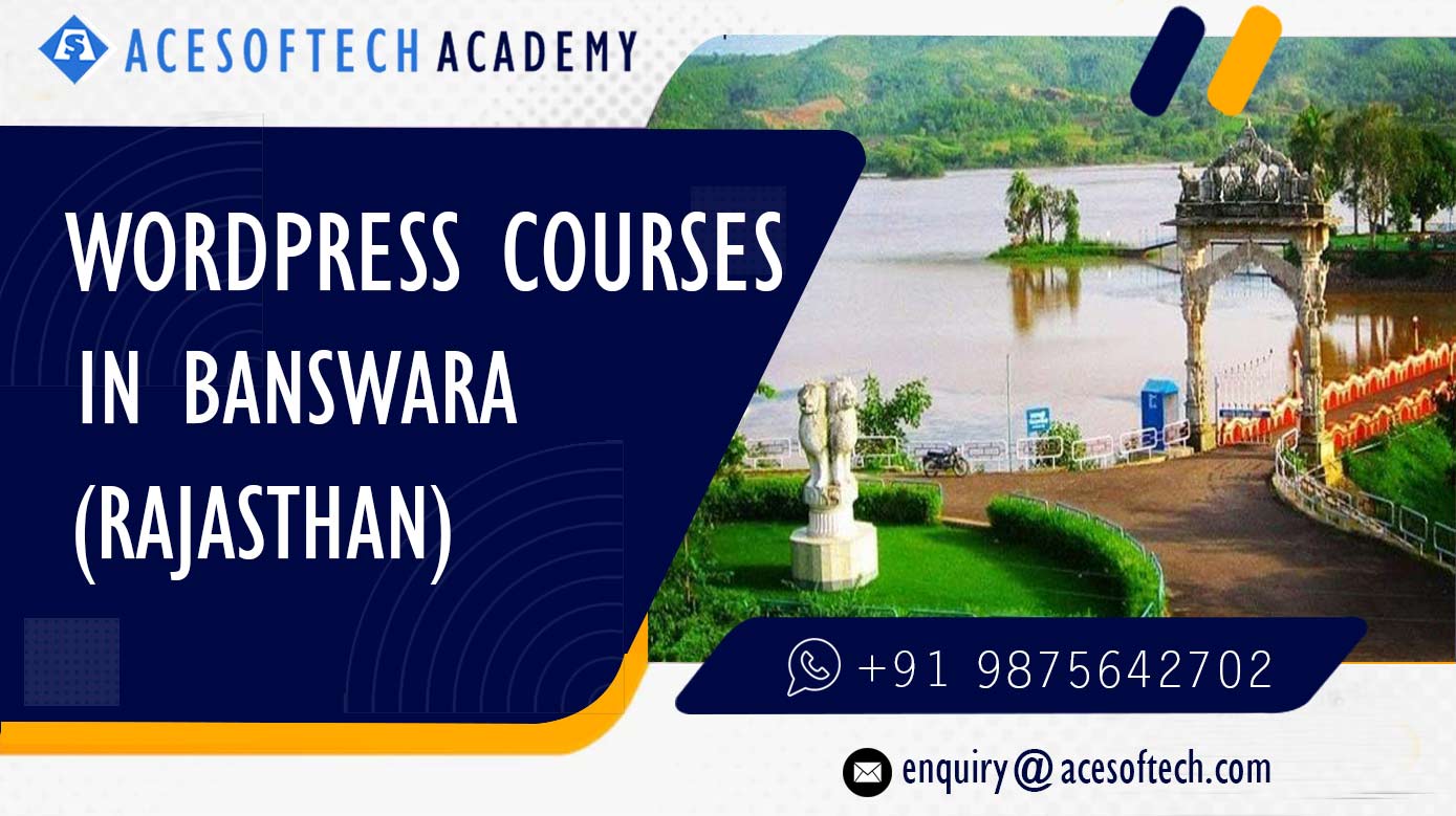 WordPress Course Training Institue in Banswara