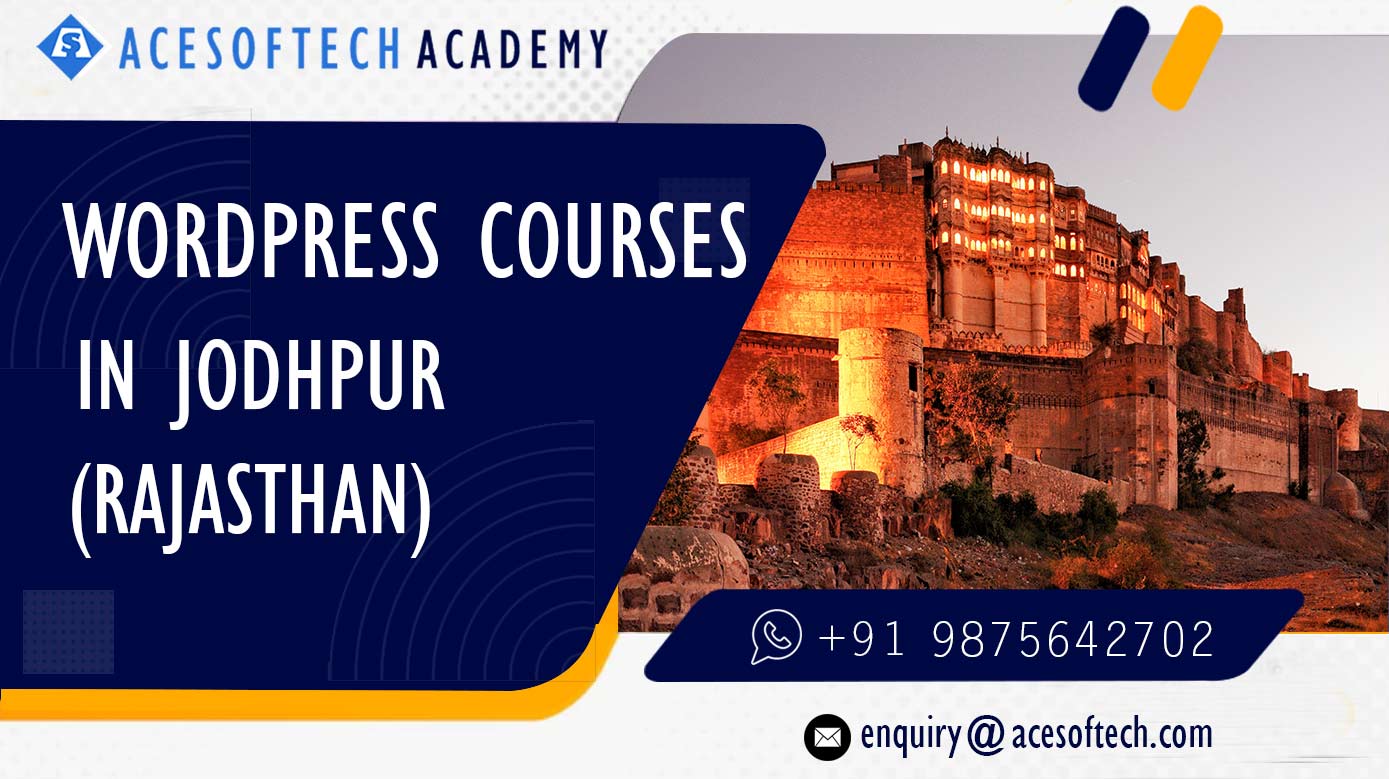 WordPress Course Training Institue in Jodhpur