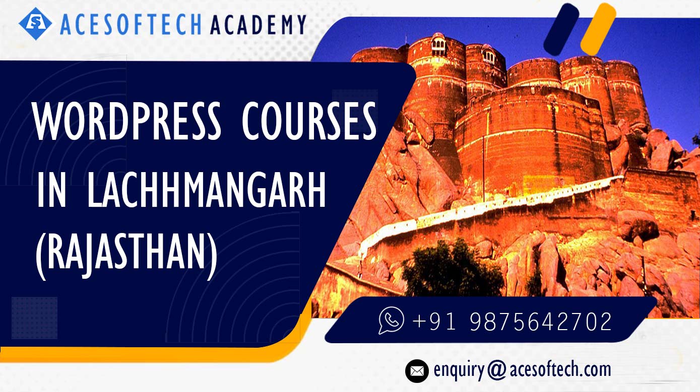 WordPress Course Training Institue in Lachhmangarh