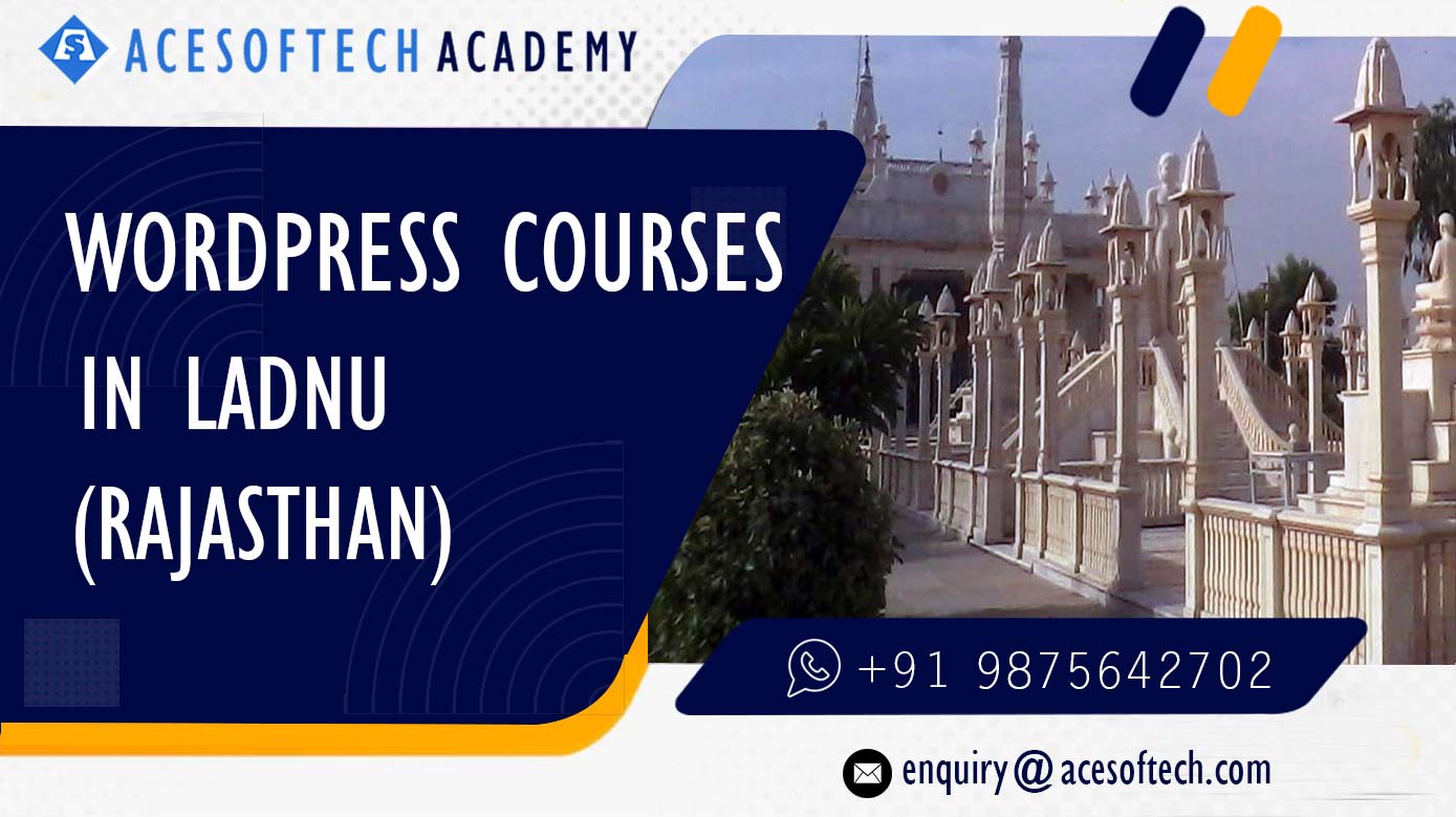 WordPress Course Training Institue in Ladnu