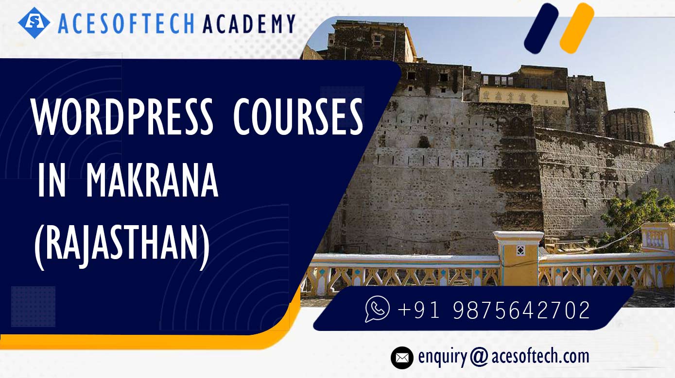 WordPress Course Training Institue in Makrana